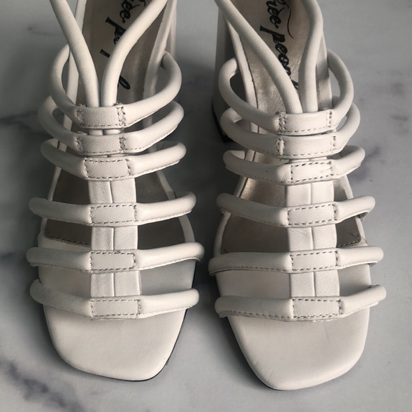 Free People Colette Cinched Heel Sandals Size EU 37 New - Picture 6 of 14
